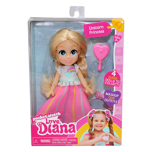 Love Diana 15cm Unicorn Princess V&N Goodies Galore