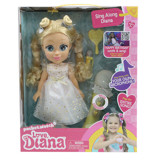 Love Diana Sing Along Doll With Mic - Happy Birthday Song V&N Goodies Galore