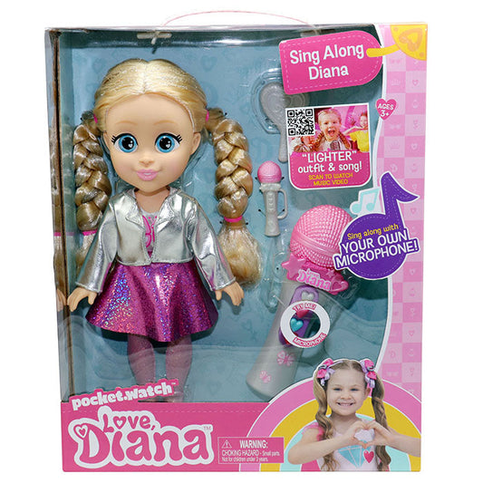 Love Diana Sing Along Doll With Mic - Lighter Song V&N Goodies Galore