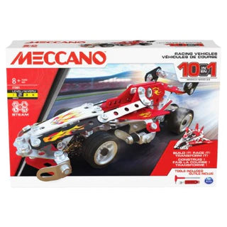 Meccano Multi 10 Model Set - Racing Vehicles V&N Goodies Galore