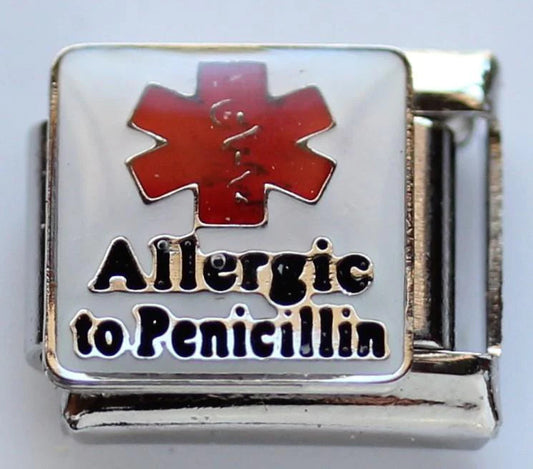 Medical Alert - Penicillin 9mm Charm -V&N Goodies Galore V&N Goodies Galore
