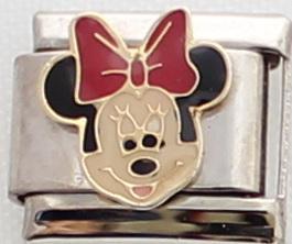 Minnie Mouse 9mm Charm - V&N Goodies Galore V&N Goodies Galore