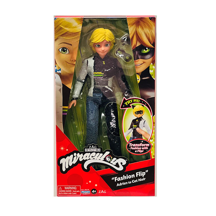 Miraculous Deluxe Flip Adrien To Cat Noir V&N Goodies Galore