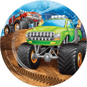 Monster Truck Plates 7 Inch 8'S V&N Goodies Galore