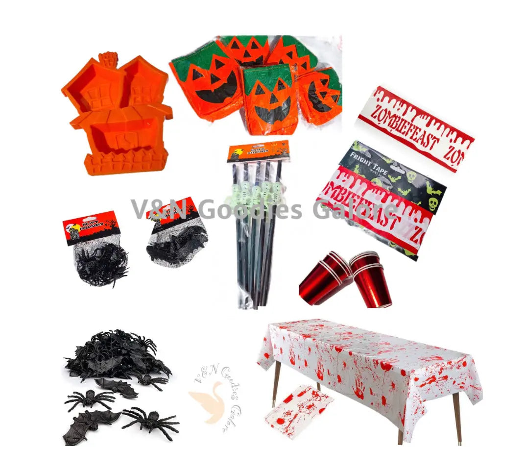 Party with Halloween-inspired V&N Goodies Galore Party Pack V&N Goodies Galore