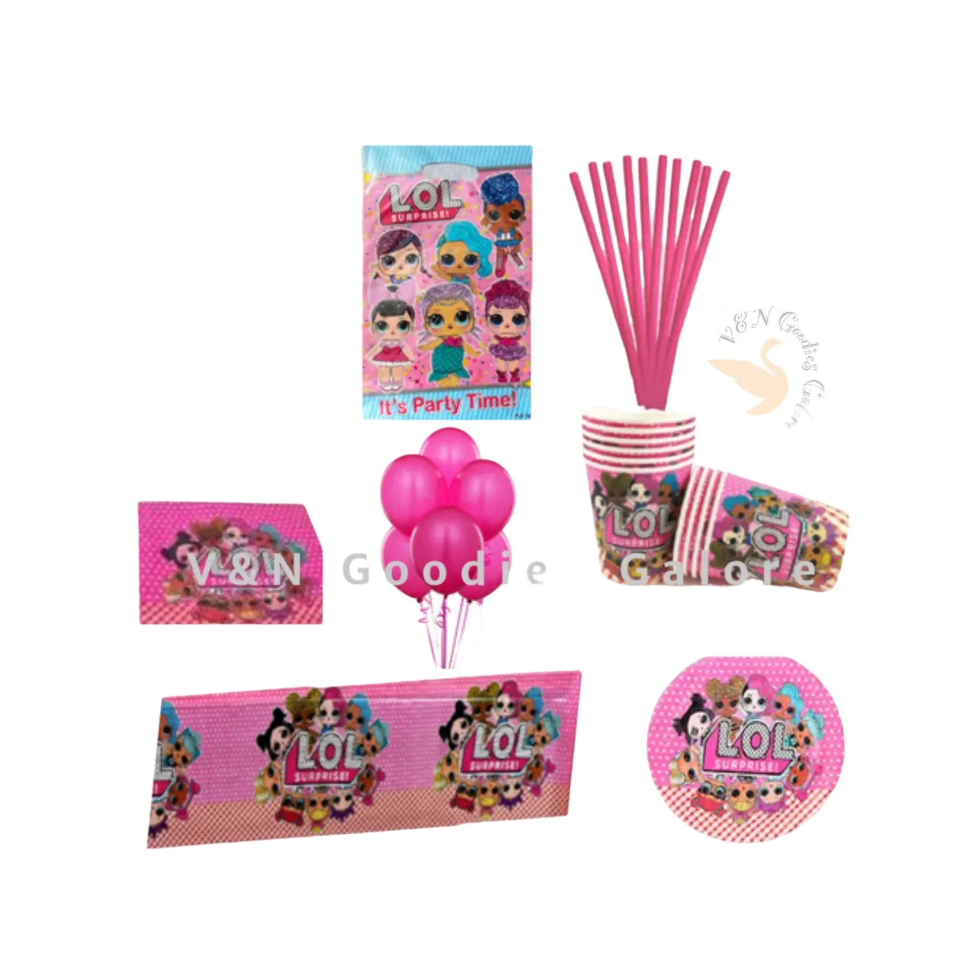 Party with LoL -inspired V&N Goodies Galore Party Pack V&N Goodies Galore