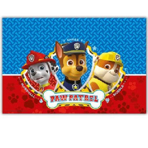 Paw Patrol Action Table Cloth Plastic 120X180Cm 1 V&N Goodies Galore