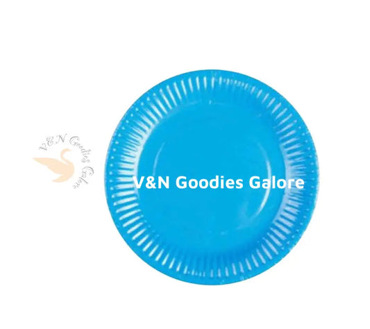 Plates-Blue Light V&N Goodies Galore