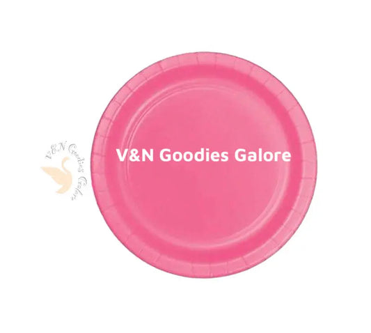 Plates-Pink Light V&N Goodies Galore