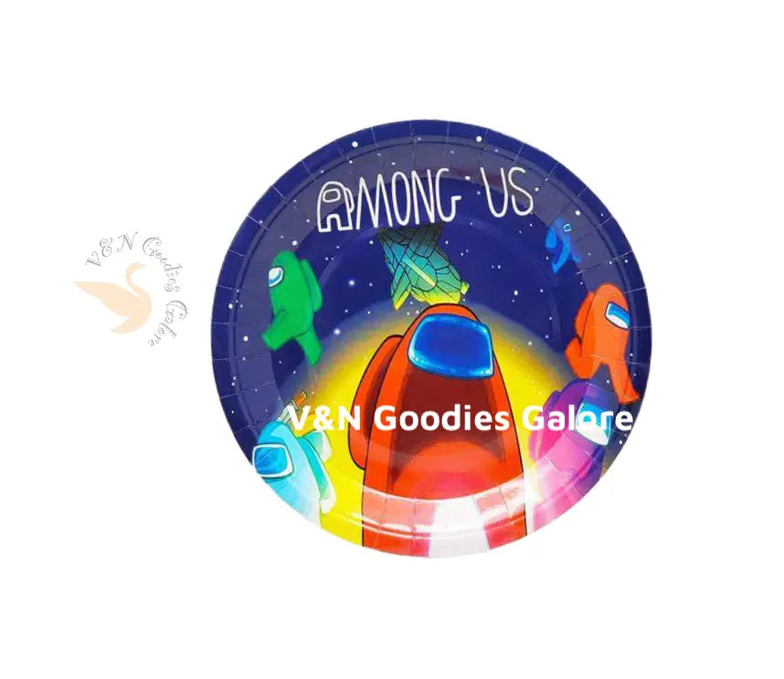 Plates Theme-Among Us V&N Goodies Galore