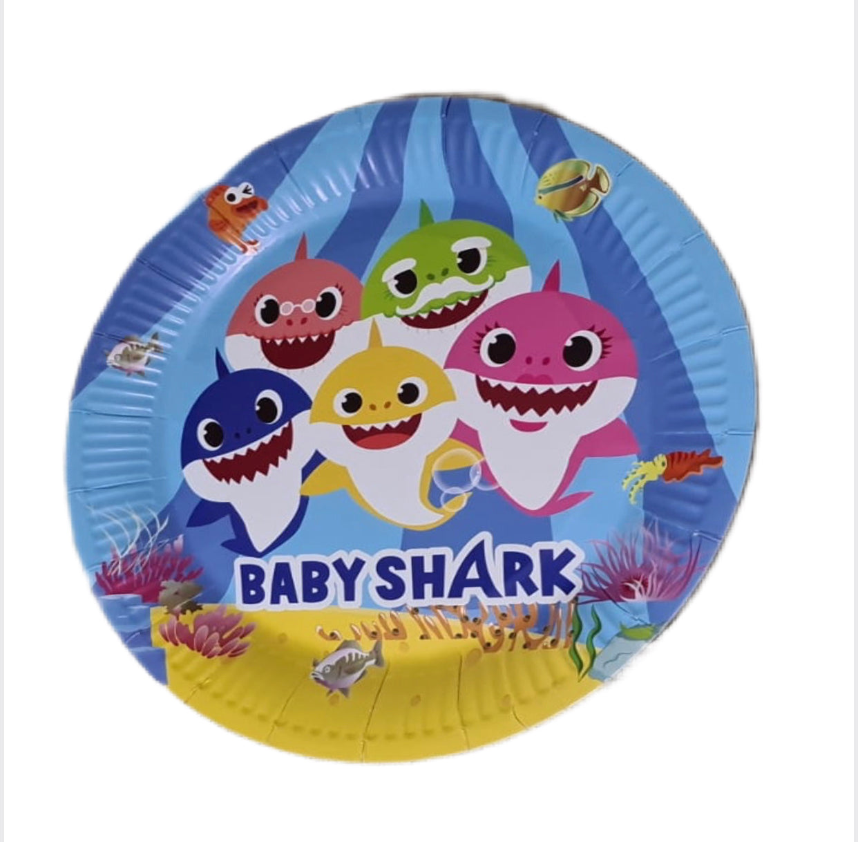 Plates Theme- Baby Shark V&N Goodies Galore