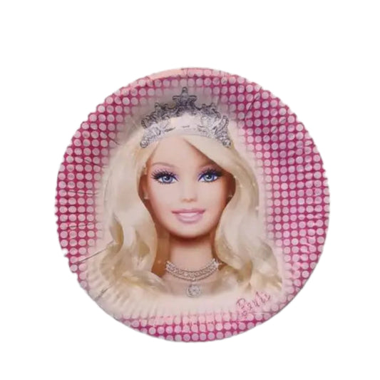 Plates Theme-Barbie V&N Goodies Galore