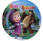 Plates Theme-Masha and the Bear V&N Goodies Galore