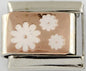 Rose Gold Daisies 9mm Charm - V&N Goodies Galore V&N Goodies Galore