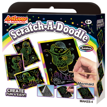 Scratch a Doodle Dinosaur 4 IN 1 V&N Goodies Galore