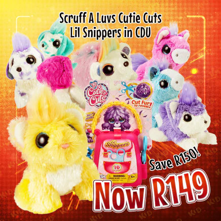 Scruff A Luvs Cutie Cuts - Lil Snippers - Blindbox V&N Goodies Galore