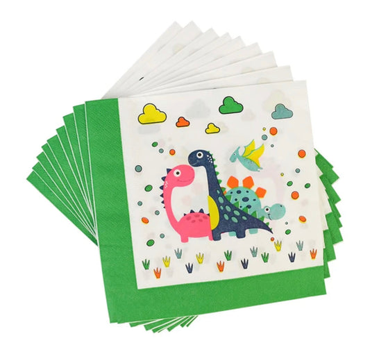 Serviettes Theme-Little Dinasaurs V&N Goodies Galore