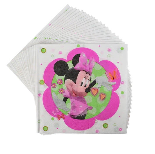Serviettes Theme-Minnie Mouse V&N Goodies Galore