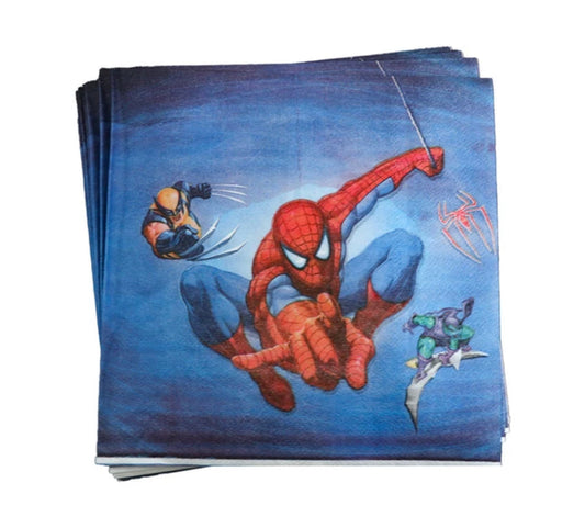 Serviettes Theme-Spider-Man V&N Goodies Galore