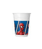 Spiderman Cups Plastic 200Ml 8S V&N Goodies Galore