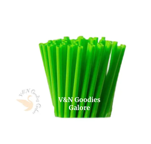 Straws-Green Lime V&N Goodies Galore