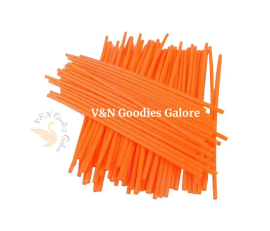Straws-Orange V&N Goodies Galore