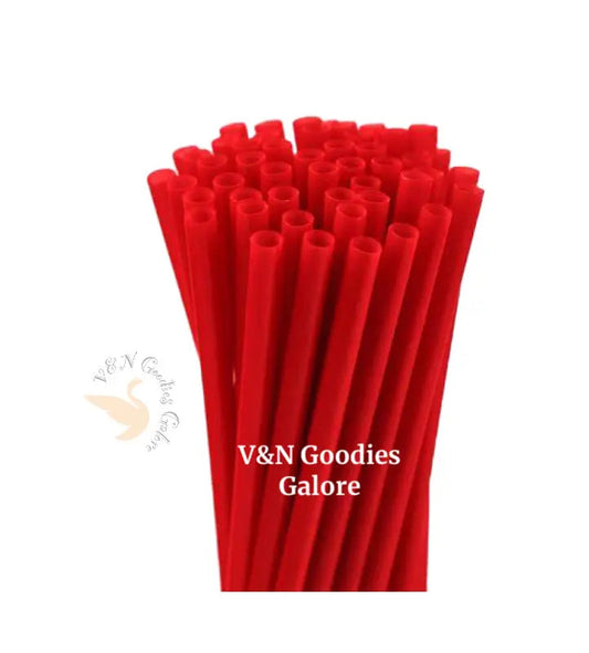 Straws-Red Dark V&N Goodies Galore