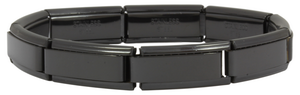 Superlink Italian Charm Bracelet - Black - V&N Goodies Galore V&N Goodies Galore
