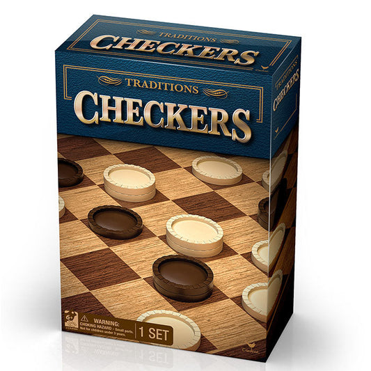 Traditions Checkers Board Game V&N Goodies Galore