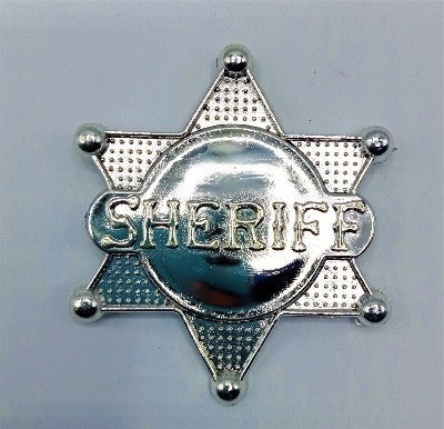 Western Sheriff Badge Star V&N Goodies Galore